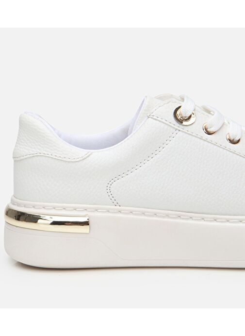 Kadın Beyaz Taban Detaylı Spor Ayakkabı - Görsel 7