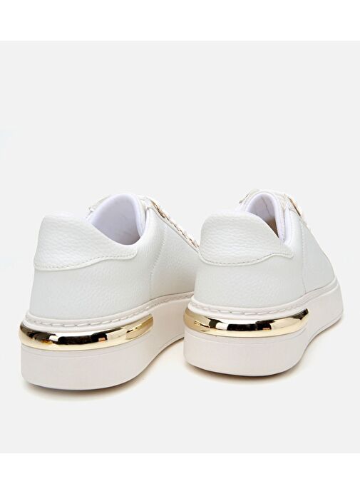 Kadın Beyaz Taban Detaylı Spor Ayakkabı - Görsel 8