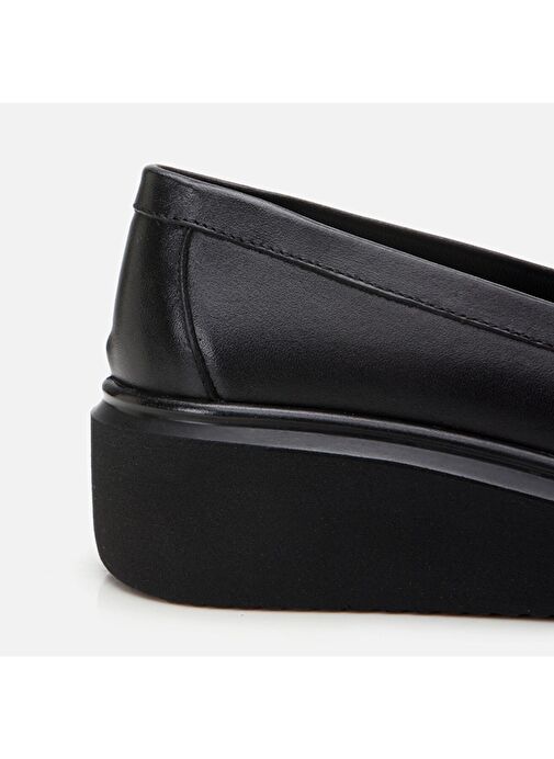 Hotiç Siyah Kadın Deri Loafer 01AYH306660A100 - Görsel 4