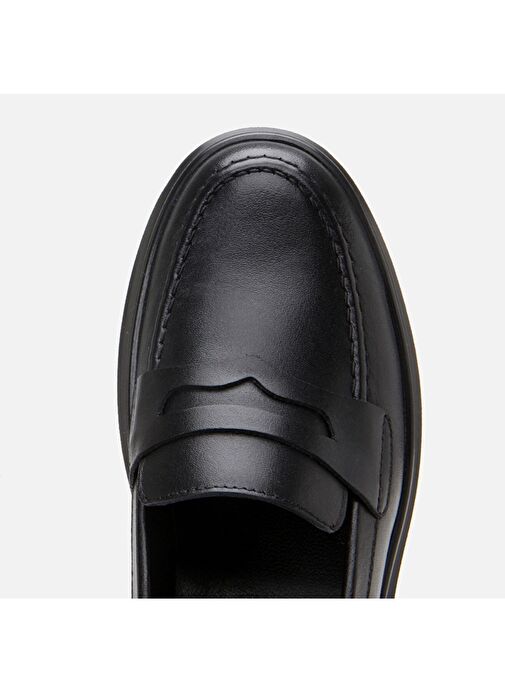Hotiç Siyah Kadın Deri Loafer 01AYH306660A100 - Görsel 6