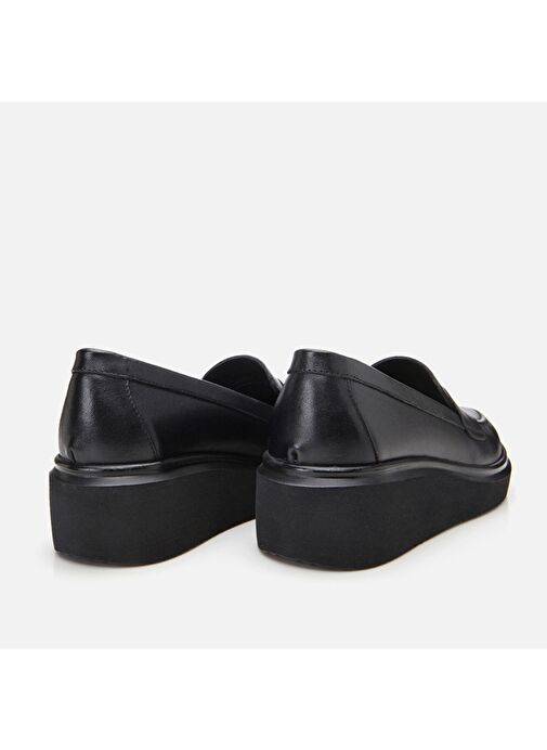 Hotiç Siyah Kadın Deri Loafer 01AYH306660A100 - Görsel 7