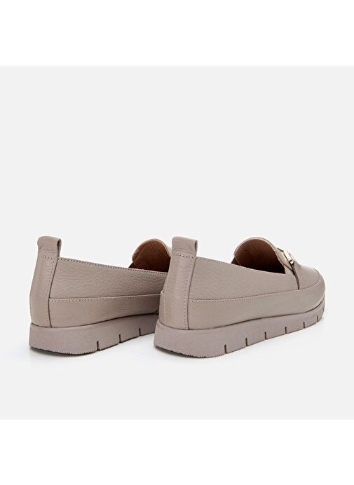Hotiç Vizon Kadın Deri Loafer 01AYH306720A450 - Görsel 7
