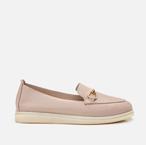 Hotiç Vizon Kadın Deri Loafer 01AYH306760A450 - Görsel 2