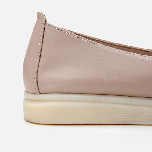 Hotiç Vizon Kadın Deri Loafer 01AYH306760A450 - Görsel 5
