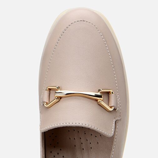 Hotiç Vizon Kadın Deri Loafer 01AYH306760A450 - Görsel 6