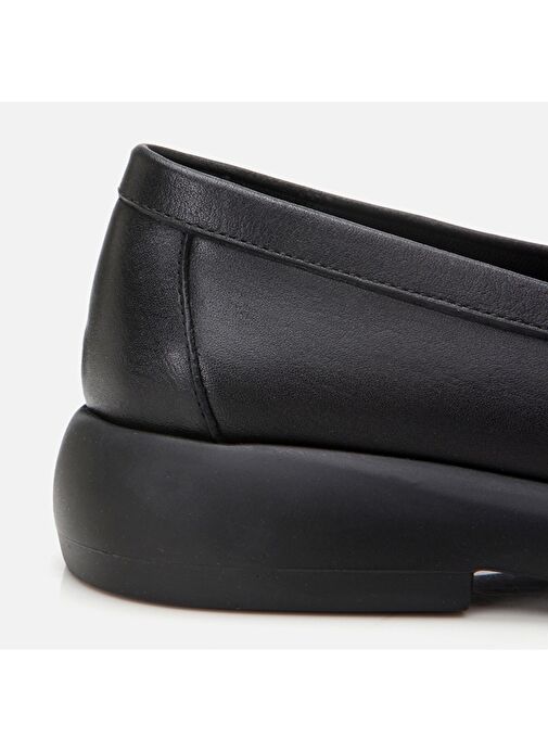 Hotiç Siyah Kadın Deri Loafer 01AYH306790A100 - Görsel 4