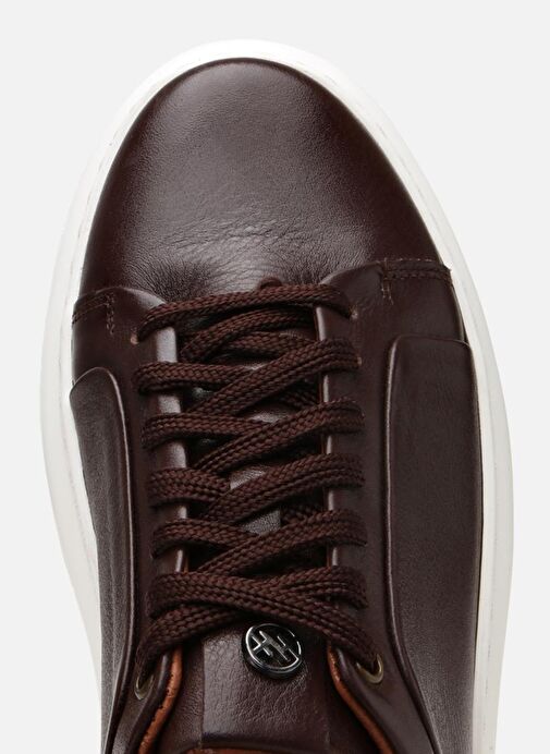 Erkek Deri Kahverengi Hafif Tabanlı Spor Ayakkabı - Görsel 5