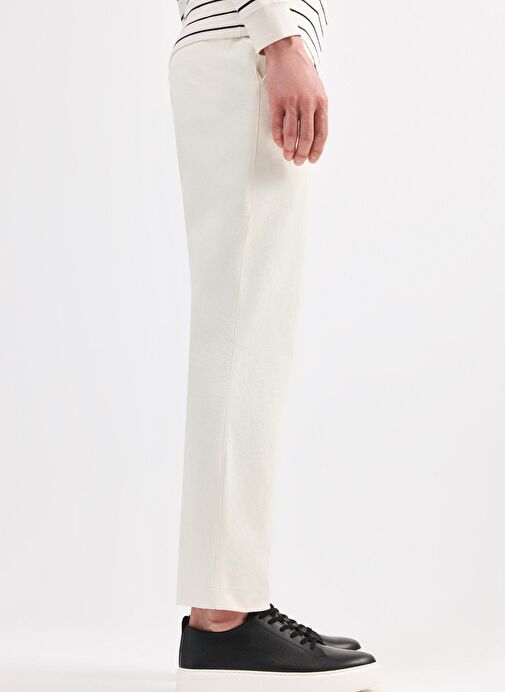 Erkek Deri Siyah Hafif Tabanlı Spor Ayakkabı - Görsel 3