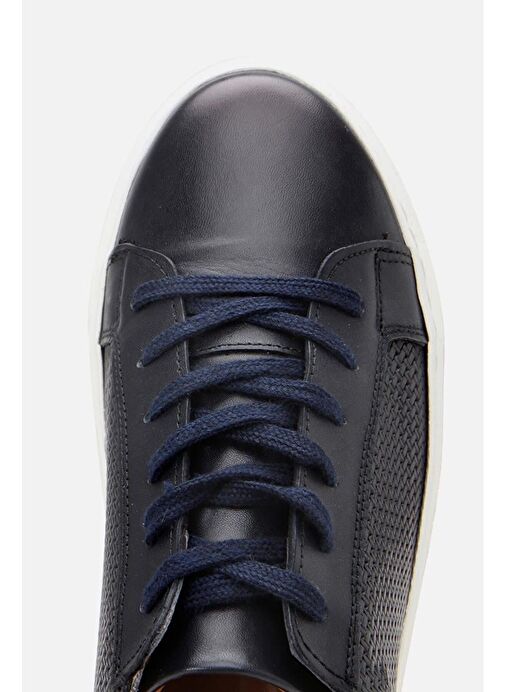 Yaya by Hotiç Lacivert Erkek Deri Günlük Ayakkabı 02AYY308510A680 - Görsel 6