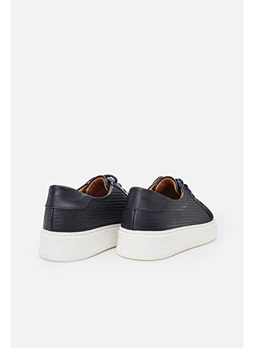 Yaya by Hotiç Lacivert Erkek Deri Günlük Ayakkabı 02AYY308510A680 - Görsel 7