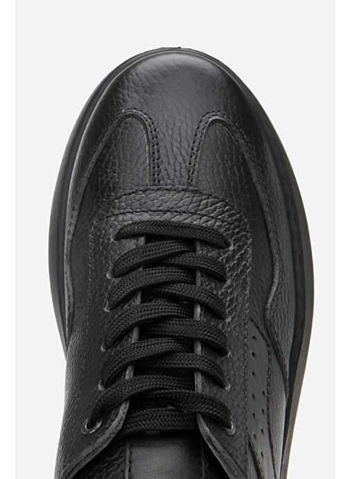 Yaya by Hotiç Siyah Erkek Deri Günlük Ayakkabı 02AYY308560A100 - Görsel 5