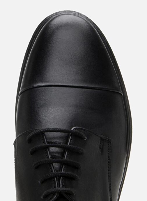 Erkek Deri Siyah Hafif Tabanlı Klasik Ayakkabı - Görsel 7