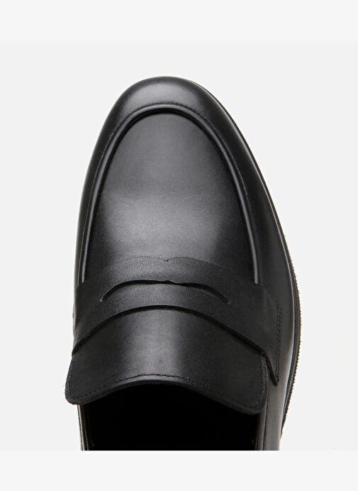 Erkek Deri Siyah Hafif Tabanlı Loafer - Görsel 5