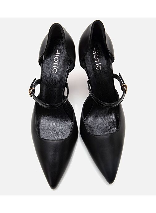 Kadın Rugan Deri Kemerli Stiletto - Görsel 9