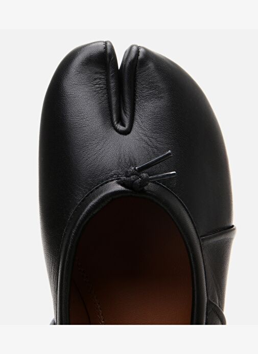 Kadın Deri Siyah Babet - Görsel 5