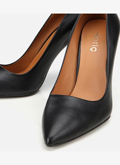 Kadın Deri Siyah Stiletto 01AYH304170A100 - Görsel 4