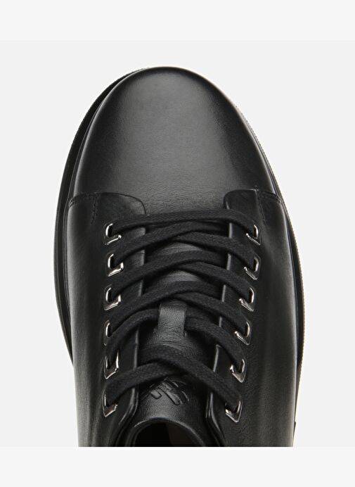 Erkek Deri Siyah Günlük Ayakkabı 02AYH311560A100 - Görsel 5