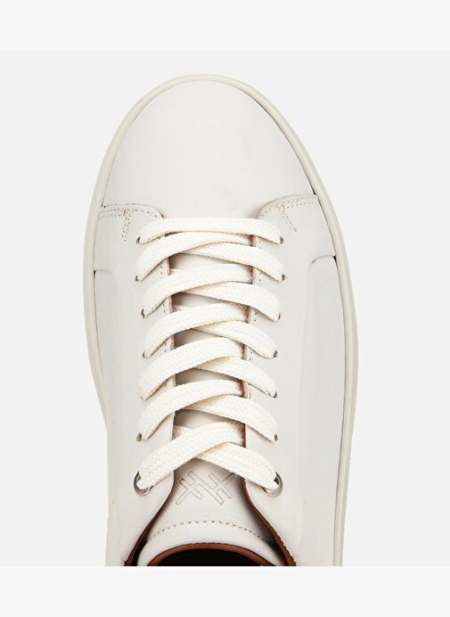 Erkek Deri Beyaz Günlük Ayakkabı 02AYH311770A900 - Görsel 5