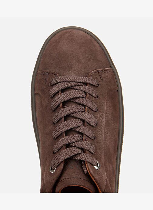 Erkek Nubuk Deri Kahverengi Günlük Ayakkabı 02AYH311780A480 - Görsel 6