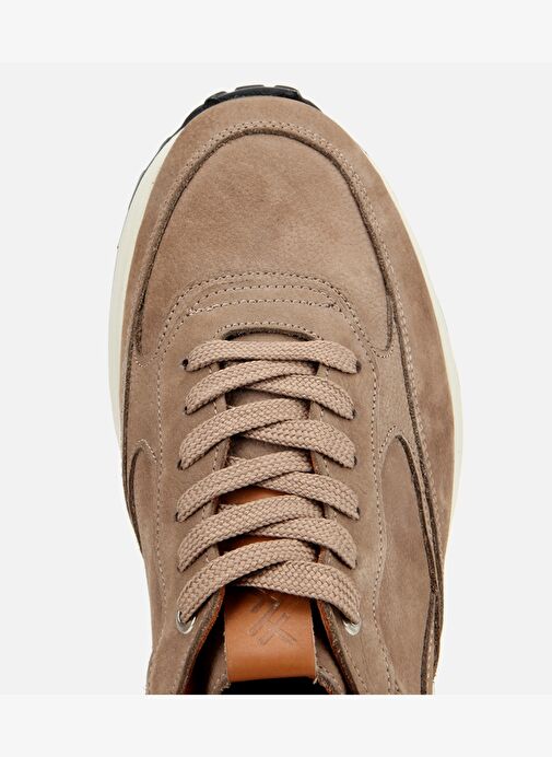 Erkek Deri Vizon Spor Ayakkabı 02AYH311820A450 - Görsel 6