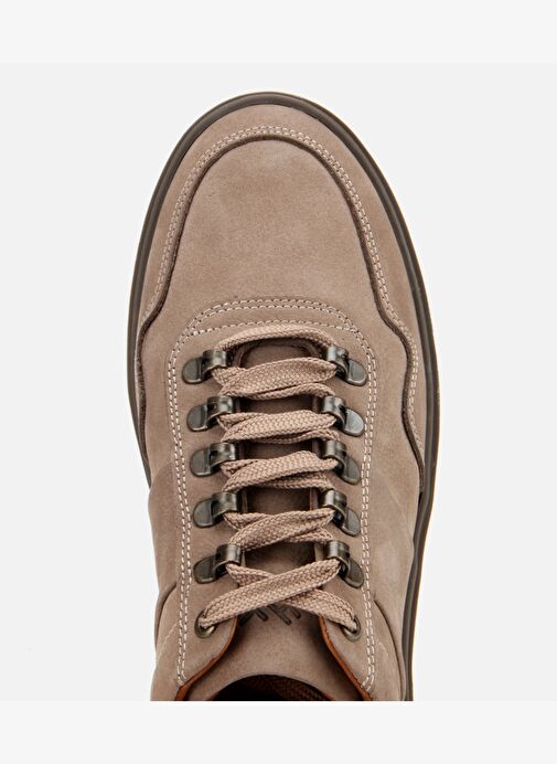 Erkek Nubuk Deri Vizon Günlük Ayakkabı 02AYH311830A450 - Görsel 6