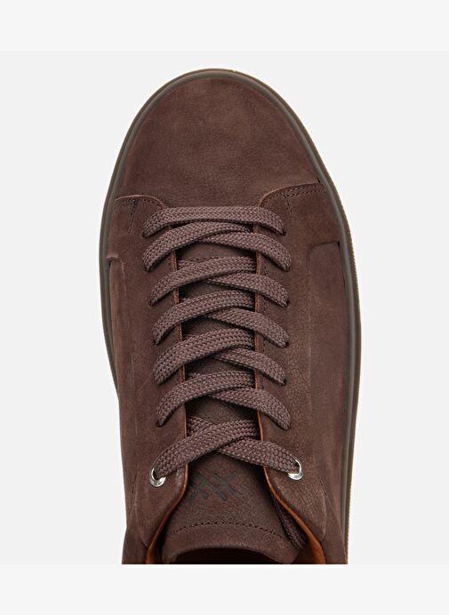 Erkek Nubuk Deri Kahverengi Günlük Ayakkabı 02AYH311800A480 - Görsel 6