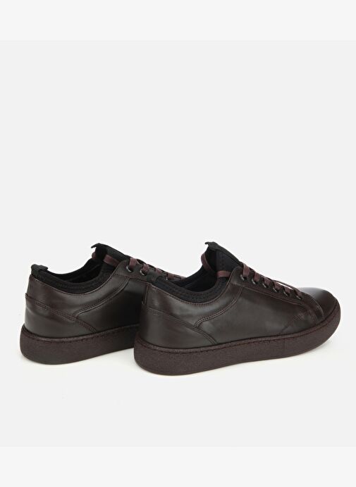 Erkek Deri Kahverengi Yumuşak Dokulu Günlük Ayakkabı 02AYH311860A480 - Görsel 5