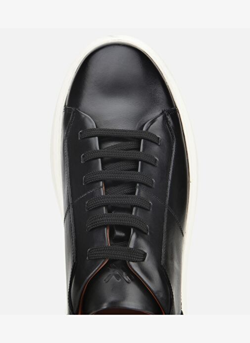 Erkek Deri Siyah Yumuşak Dokulu Günlük Ayakkabı 02AYH312120A100 - Görsel 6