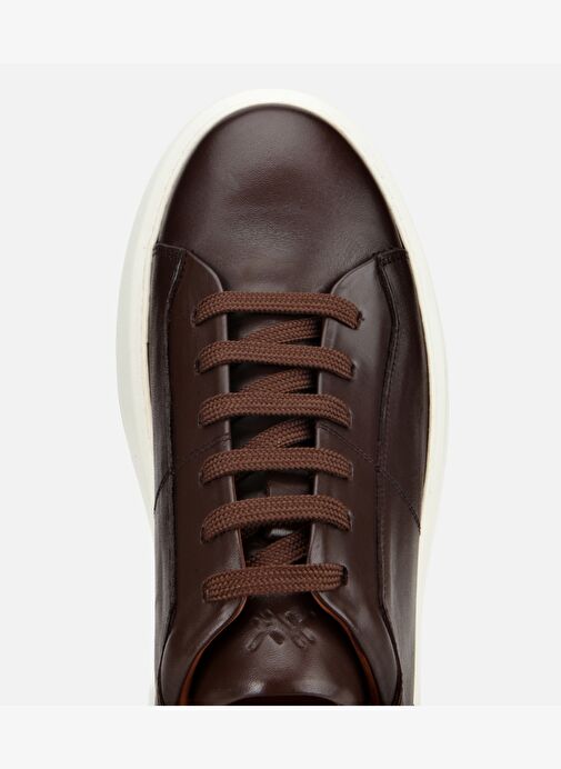 Erkek Deri Kahverengi Yumuşak Dokulu Günlük Ayakkabı 02AYH312120A480 - Görsel 6