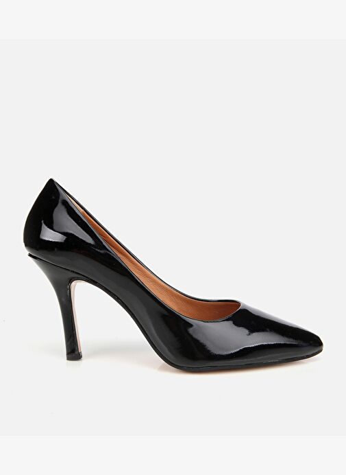 Kadın Rugan Deri Siyah Stiletto 01AYH312550A100 - Görsel 2