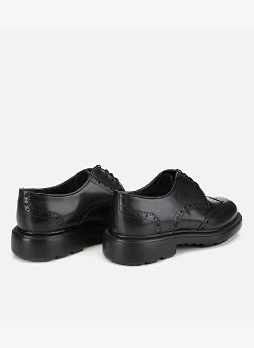 Erkek Deri Siyah Rahat Klasik Ayakkabı 02AYH313850A100 - Görsel 5