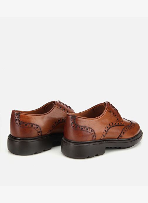 Erkek Deri Taba Rahat Klasik Ayakkabı 02AYH313850A370 - Görsel 5