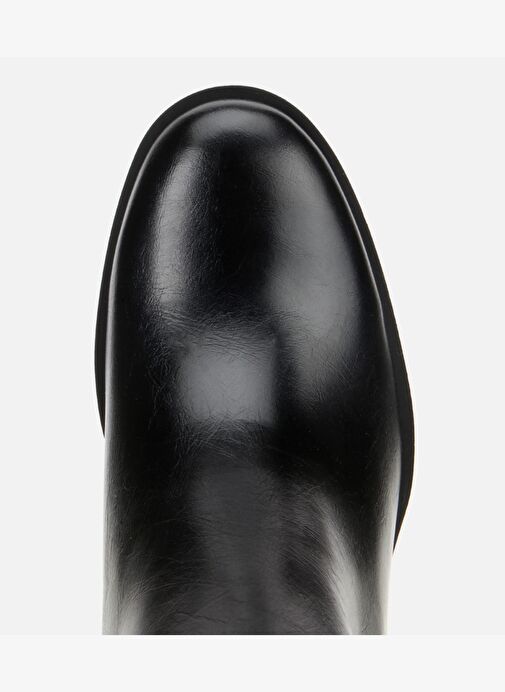 Kadın Siyah Tokalı Topuklu Bilekte Bot 01BOH314950A100 - Görsel 6