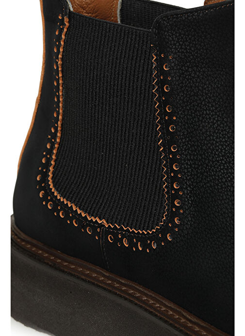 INCI SEYO 3PR Siyah Erkek Klasik Bot - Görsel 8