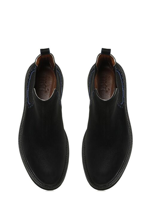INCI SEYO 3PR Siyah Erkek Klasik Bot - Görsel 5
