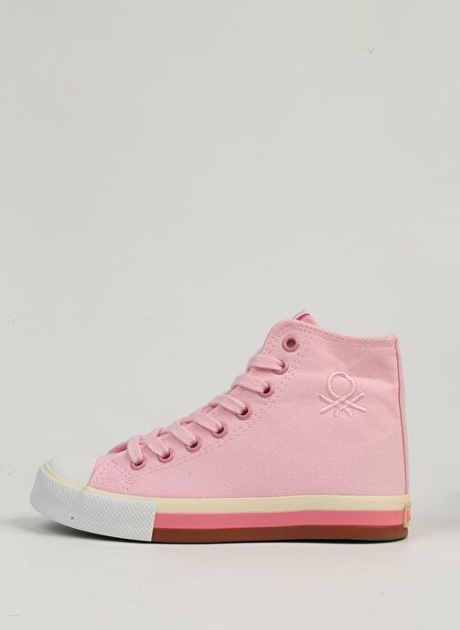Benetton Pembe Kadın Spor Ayakkabı - Görsel 2