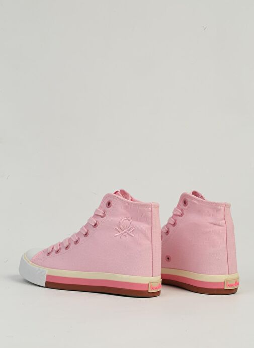 Benetton Pembe Kadın Spor Ayakkabı - Görsel 4