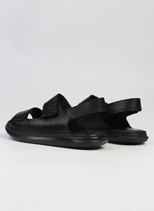 Pierre Cardin® | PC-5112-3892 Siyah-Erkek Sandalet - Görsel 4