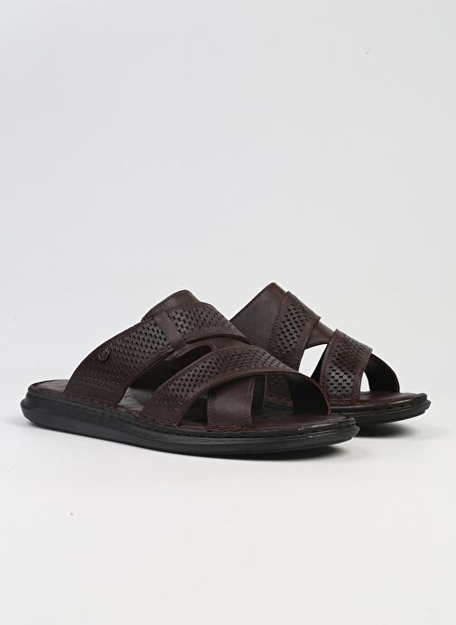 Pierre Cardin® | PC-5114-3892 Kahve-Erkek Terlik - Görsel 3