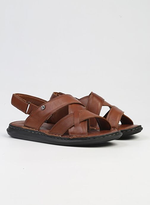 Pierre Cardin® | PC-5116-3892 Taba-Erkek Sandalet - Görsel 3