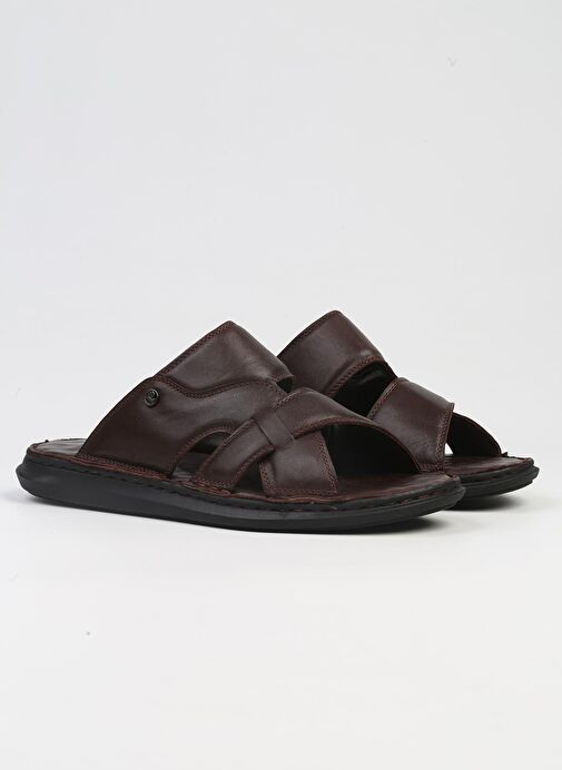 Pierre Cardin® | PC-5117-3892 Kahve-Erkek Terlik - Görsel 3