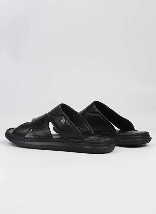 Pierre Cardin® | PC-5118-3892 Siyah-Erkek Terlik - Görsel 4