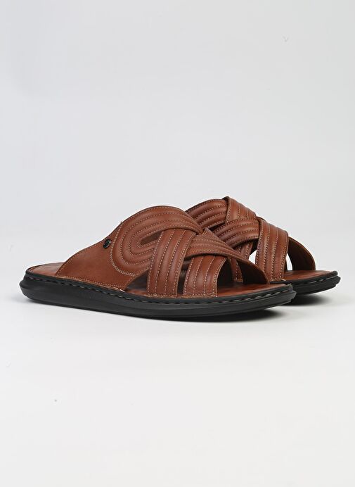 Pierre Cardin® | PC-5119-3892 Taba-Erkek Terlik - Görsel 3