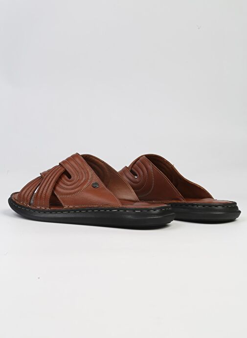 Pierre Cardin® | PC-5119-3892 Taba-Erkek Terlik - Görsel 4