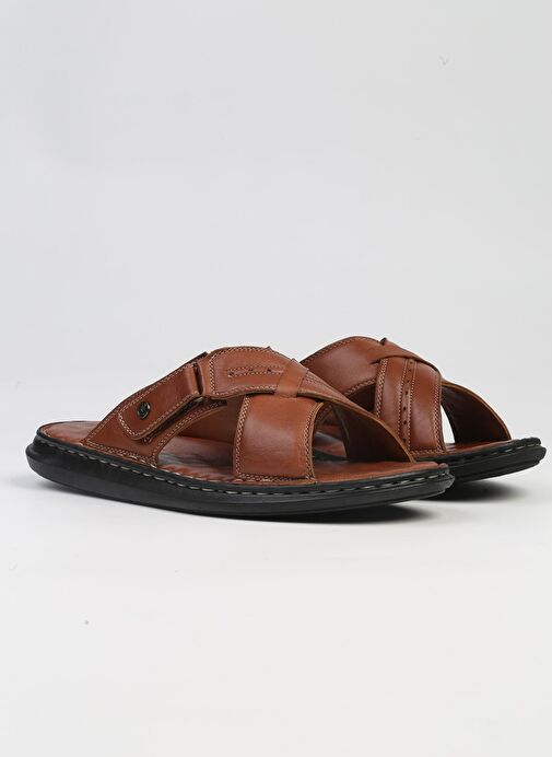 Pierre Cardin® | PC-5121-3892 Taba-Erkek Terlik - Görsel 3