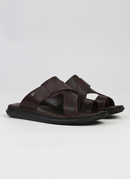 Pierre Cardin® | PC-5123-3892 Kahve-Erkek Terlik - Görsel 3