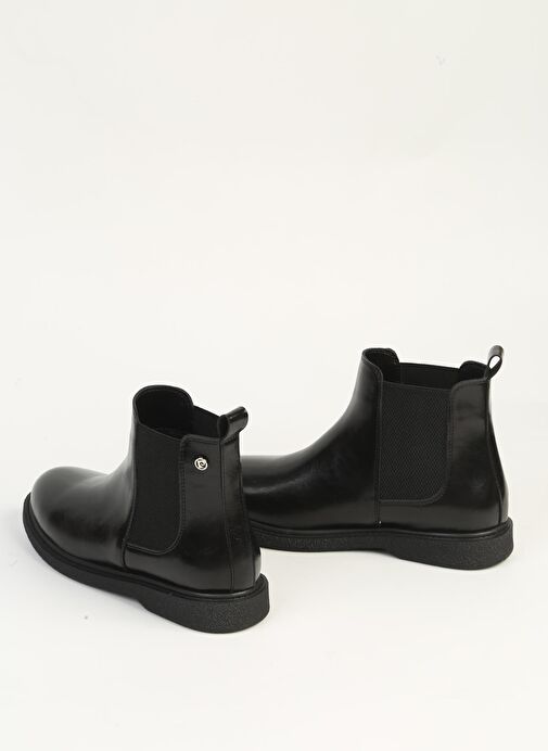 Pierre Cardin Siyah Parlak Kadın Bot PC-54116 - Görsel 4