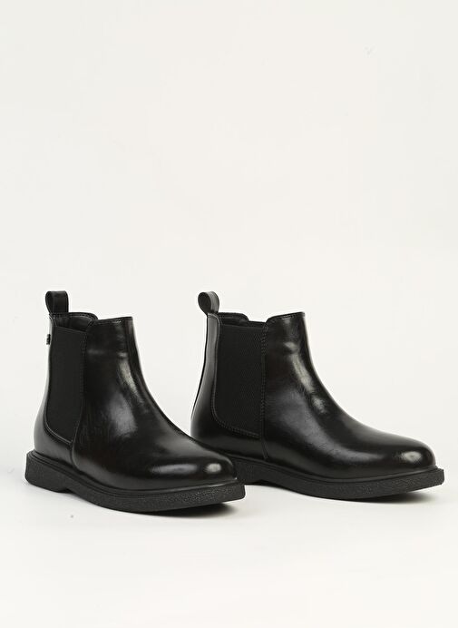 Pierre Cardin Siyah Parlak Kadın Bot PC-54116 - Görsel 3