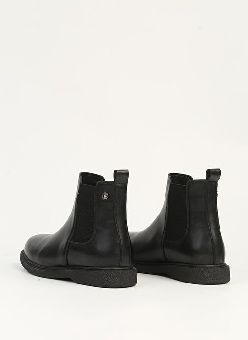 Pierre Cardin Siyah Cilt Kadın Bot PC-54116 - Görsel 4