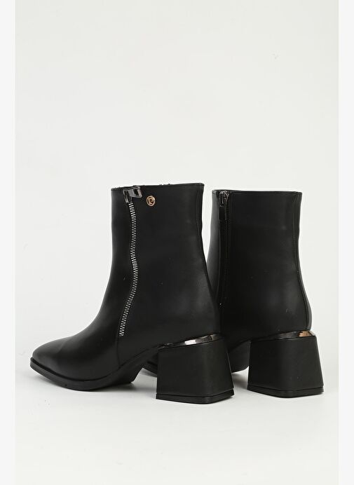 Pierre Cardin Fermuarlı Yarım Bot PC-54971 - Görsel 4